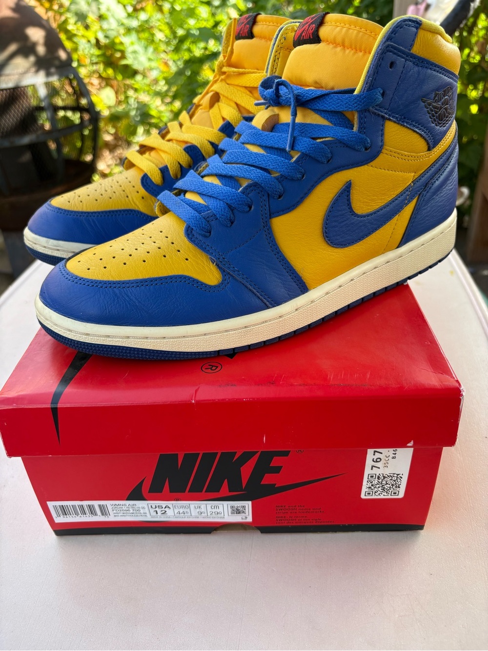 Jordan 1 High OG Reverse Laney - Picture 8 of 8